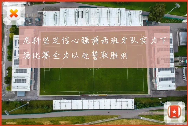 尼科坚定信心强调西班牙队实力下场比赛全力以赴誓取胜利